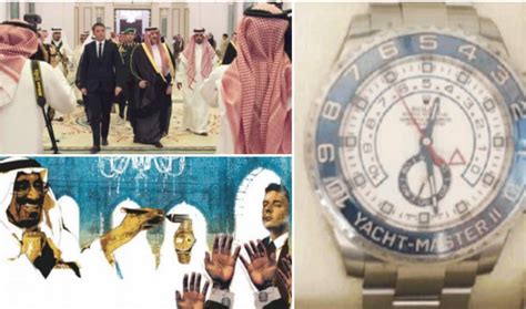 scandalo rolex riad renzi|Renzi e i Rolex d'Arabia: le immagini dei cronografi spariti da .